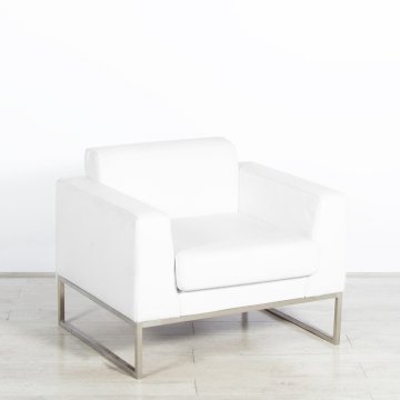 Lay Armchair - White Lay Armchair - White