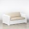 Rattan Sofa - White