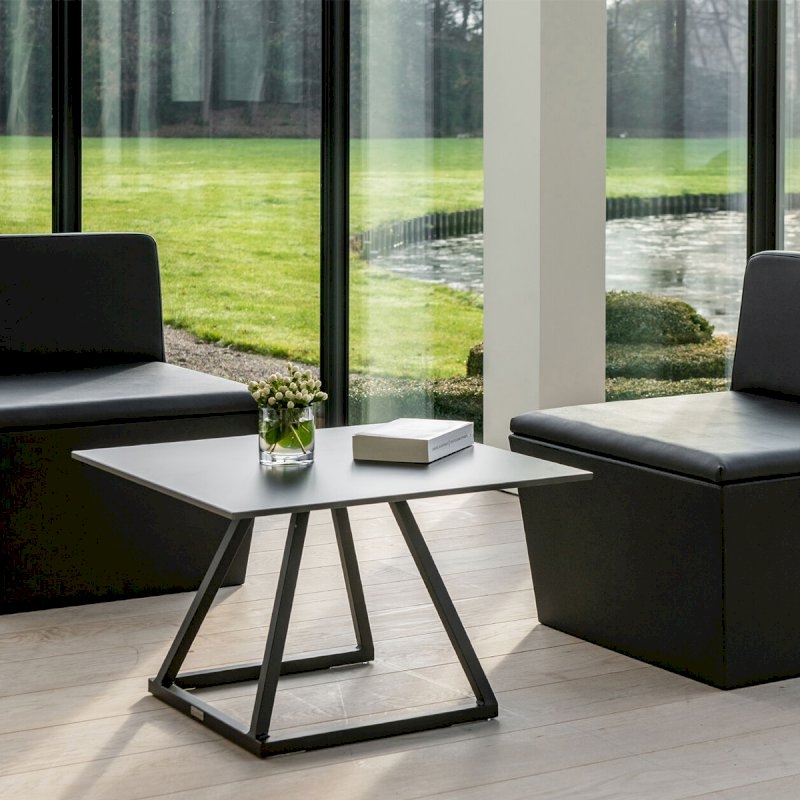 Dallas Square Coffee Table - Black