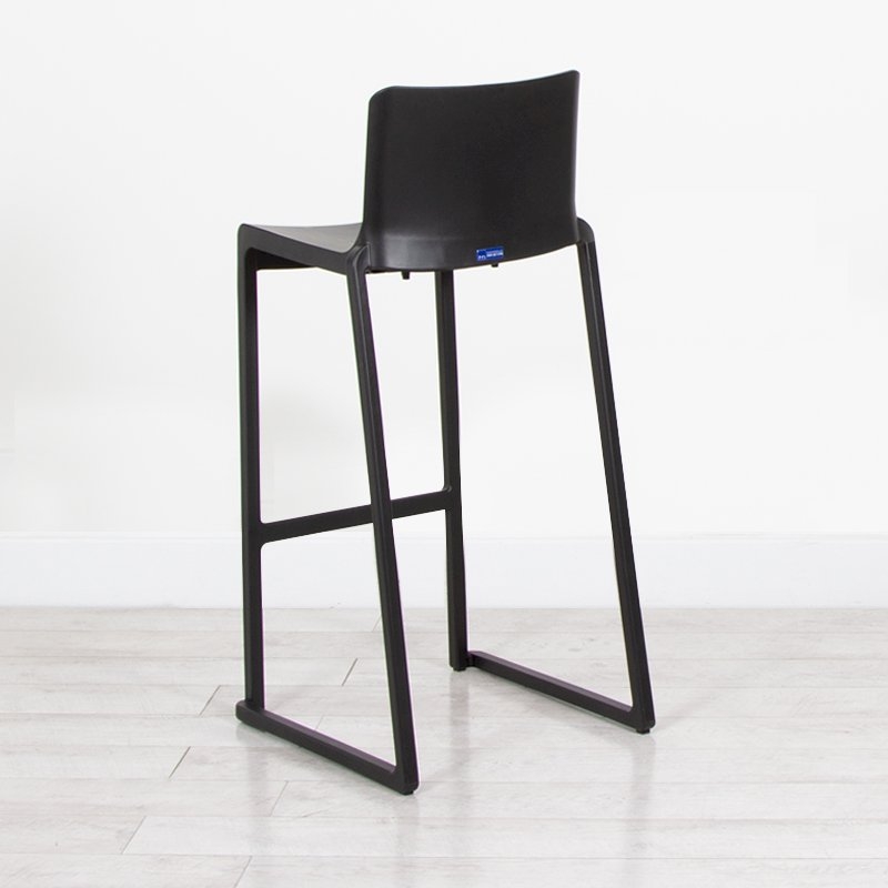 Kansas Linking Bar Stool - Black