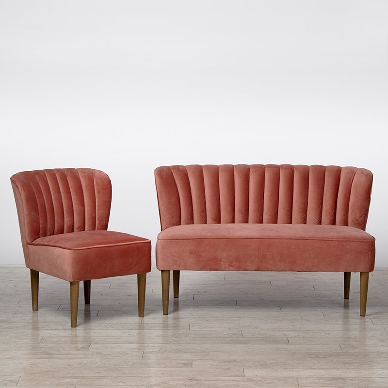 Vintage Pink Laura Chair