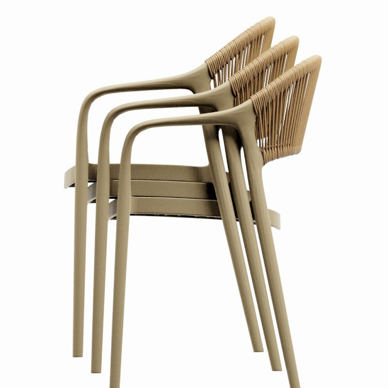Sand Loop Stacking Chair